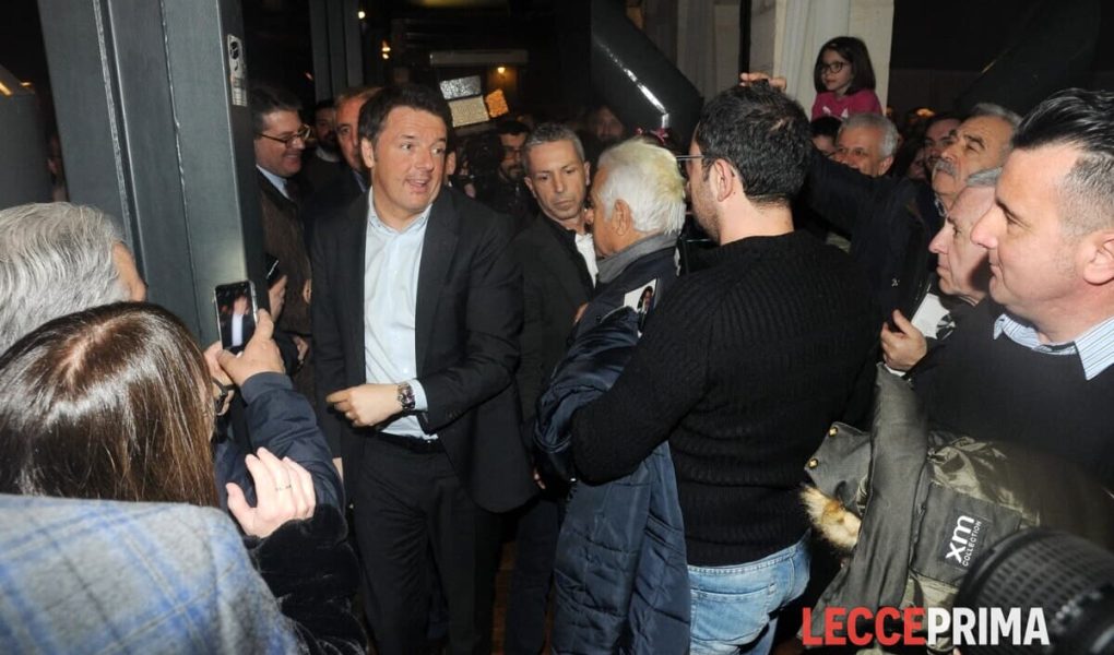 Renzi torna a Lecce per presentare “Palla al Centro. La politica al tempo delle influencer”