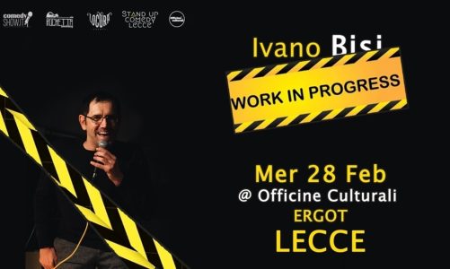 Ivano Bisi a Lecce per Stand up comedy show