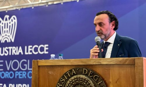 Confindustria Lecce, il debutto di Nicolì davanti al presidente nazionale Bonomi