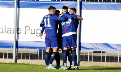 Serie D, il Casarano supera la Polisportiva Santa Maria Cilento in rimonta (4-3)