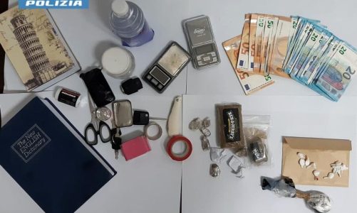 Pusher segnalato con l’app YouPol, la droga era nascosta nel caricabatterie