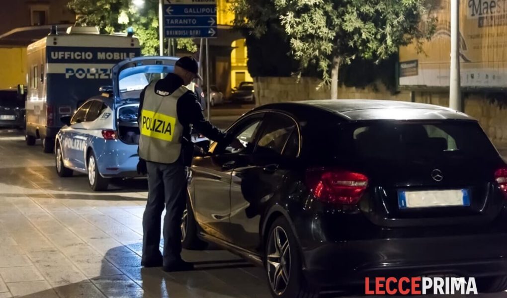 Controlli della polizia stradale nei pressi dell’Obelisco: sei le patenti ritirate