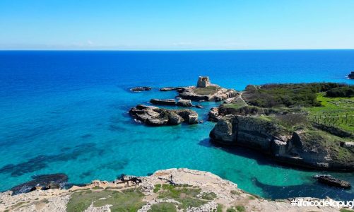 Roca Vecchia, dall’alto il fascino è ancora più irresistibile