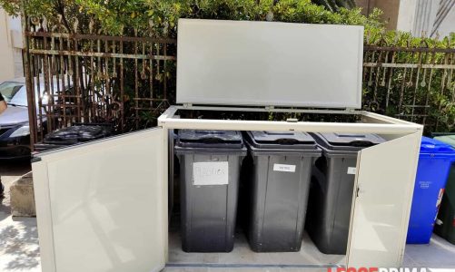 Carrellati dei rifiuti dei locali, in vigore l’ordinanza: “schermati” per decoro ed evitare multe