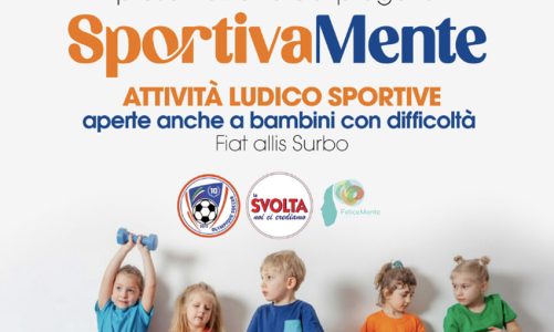 Via a “Sportivamente”: a Surbo l’iniziativa ludica aperta a tutti i bambini