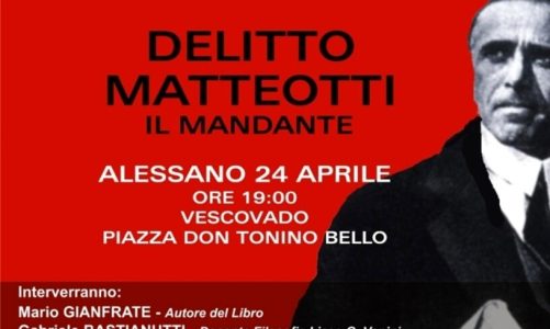 Mario Gianfrate ad Alessano per il centenario dell’assassinio di Matteotti e per celebrare la Liberazione