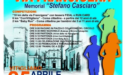 Un 25 aprile all’insegna dello sport. Torna il memorial “Stefano Casciaro”