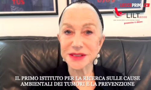 Helen Mirren e Taylor Hackford testimonial per il nascente centro contro i tumori